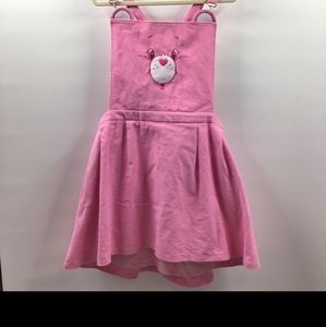 Care bears dollskill pinafore pink dress